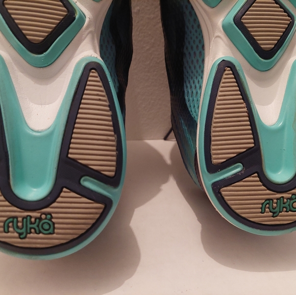 Ryka Women's Devotion Plus 2 Walking Shoes: Navy and Teal Blue - Size: 9W - Picture 9 of 11